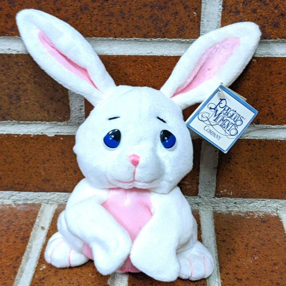 Precious Moments Pals White Bunny "Snowflake" #1739 - NWT